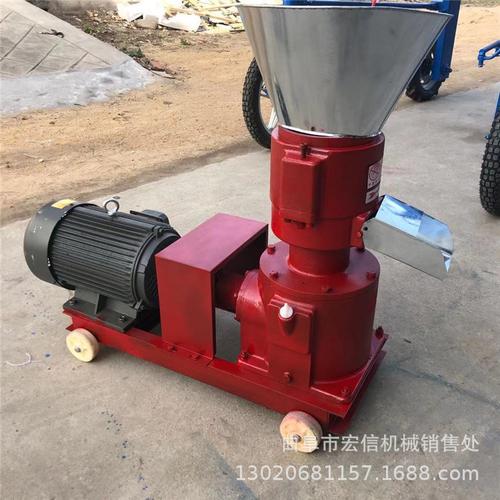 立式平模颗粒机 水产畜牧养殖的饲料造粒全能助手